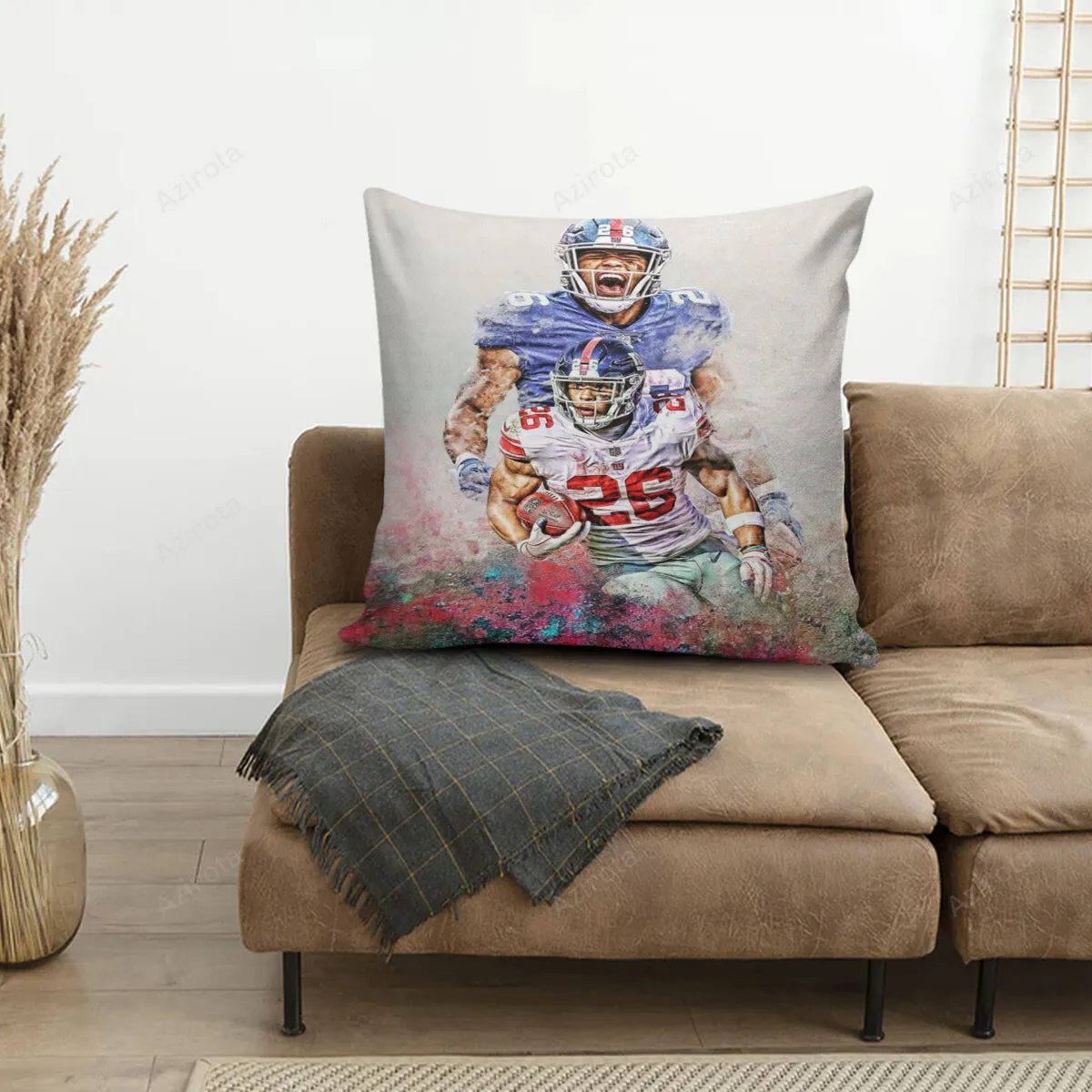New York Giants Saquon Barkley16 3D Printing Pillowcase