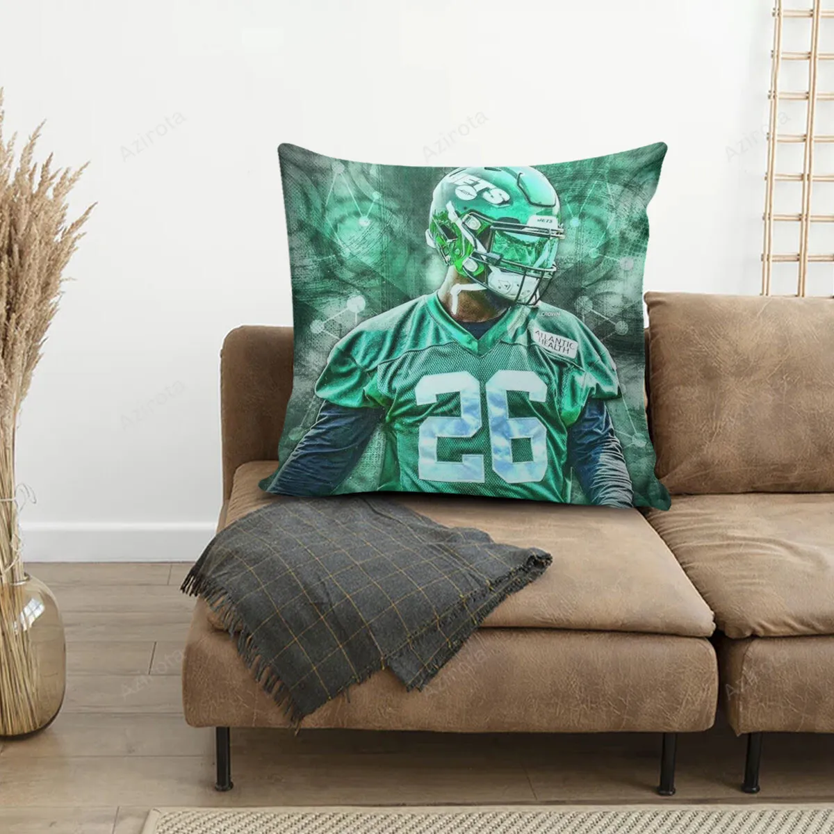 New York Jets Le_Veon Bell3 3D Printing Pillowcase
