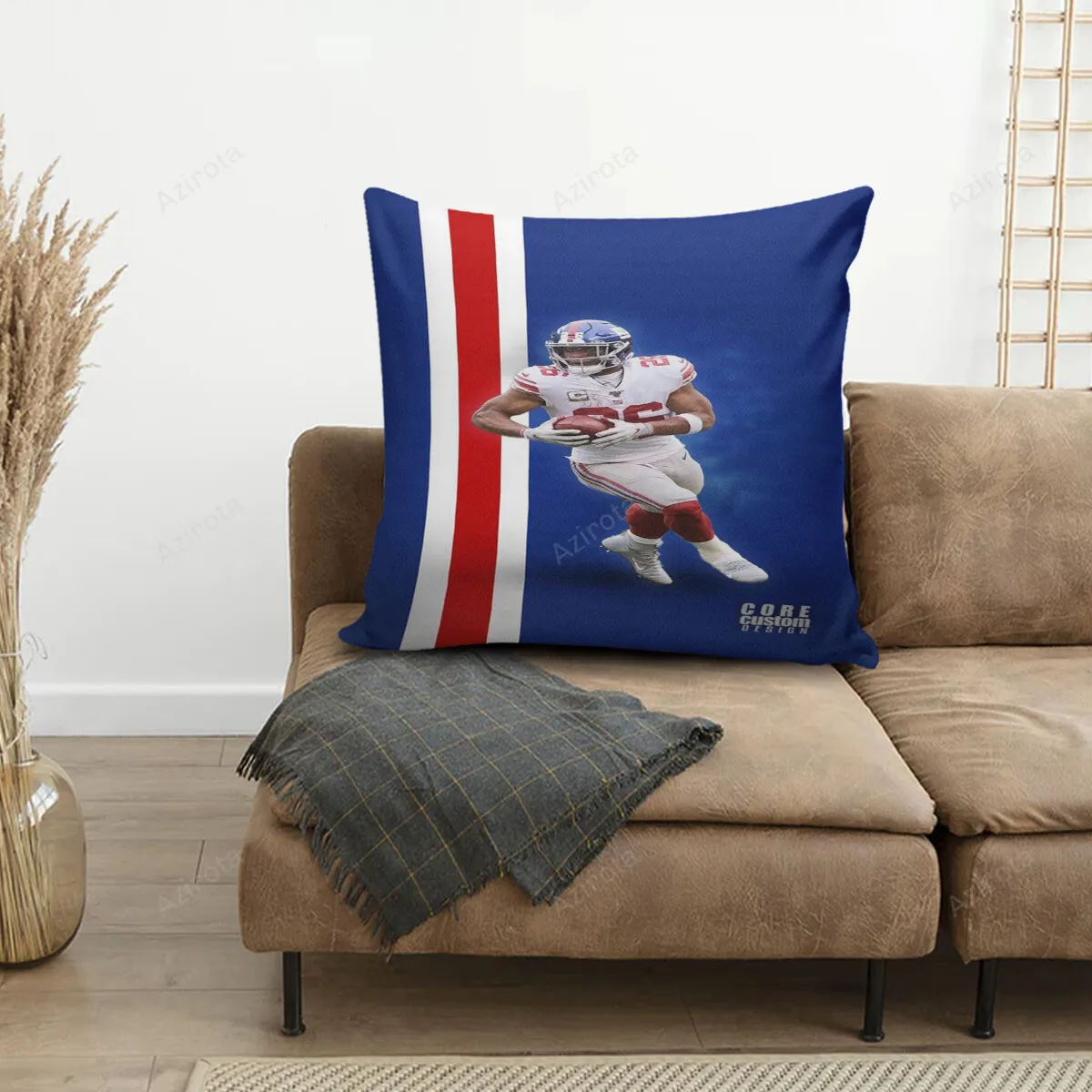 New York Giants Saquon Barkley6 3D Printing Pillowcase