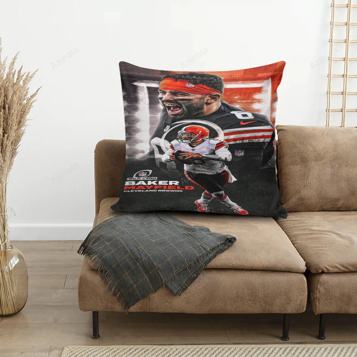 Cleveland Browns Baker Mayfield2 3D Printing Pillowcase