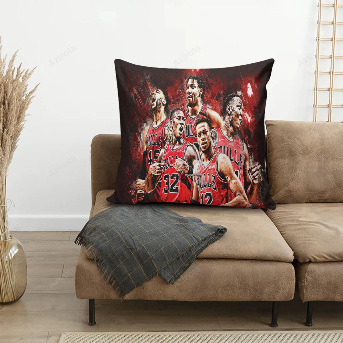 Chicago Bulls Players p2 3D Printing Pillowcase