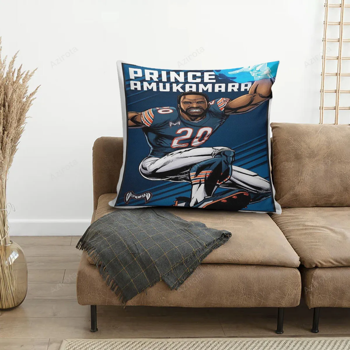 Chicago Bears Prince Amukamara1 3D Printing Pillowcase