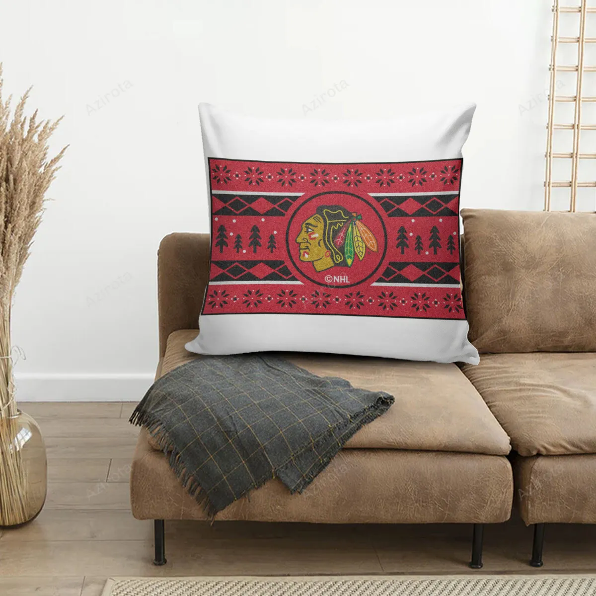 Chicago Blackhawks Emblem Symbol7 3D Printing Pillowcase