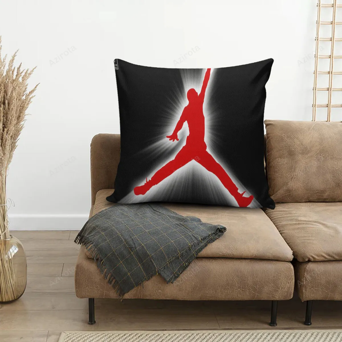 Chicago Bulls Michael Jordan m3 3D Printing Pillowcase