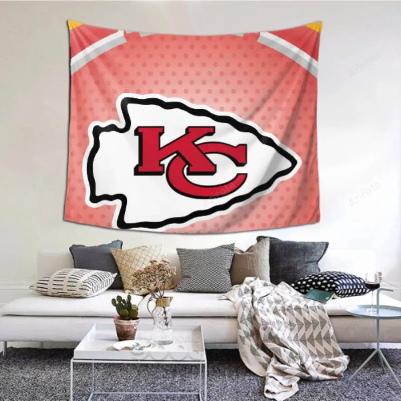 Wall Hangings Kansas City Chiefs tapestry -153406 Decoration