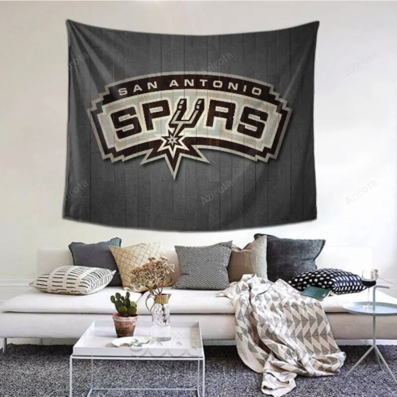 Tapestry Wall Hanging Cozy San Antonio Spurs tapestry -150457