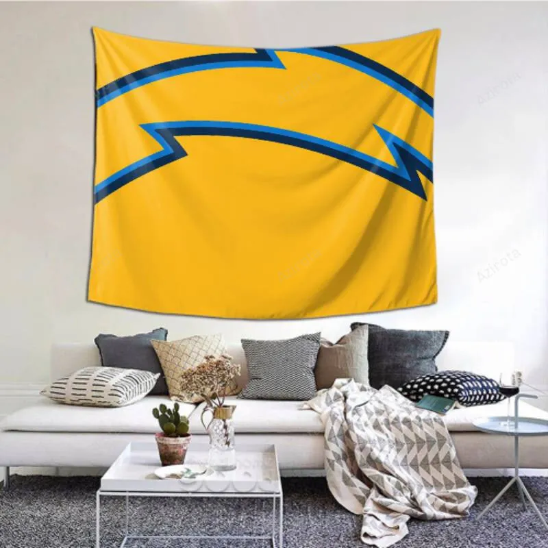 Tapestry Wall Hanging Sport Los Angeles Chargers tapestry -153817 for Women Men