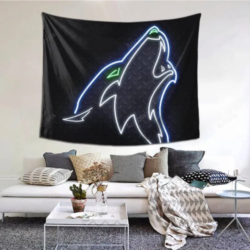 Tapestry Wall Hanging Cozy Minnesota Timberwolves tapestry -154217