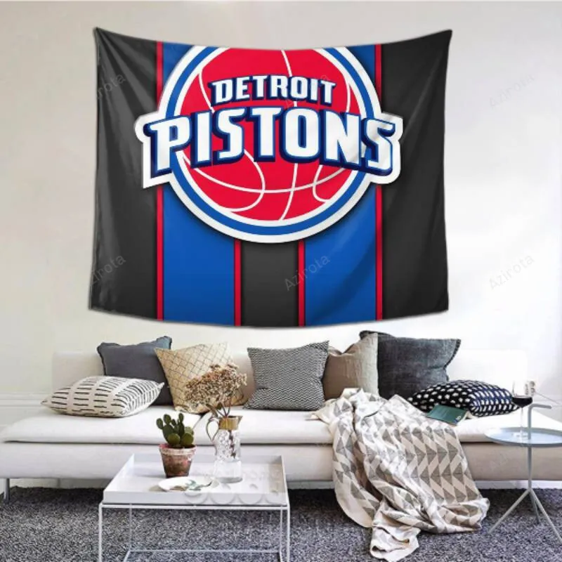 Tapestry Wall Hanging Sport Detroit Pistons tapestry -155657