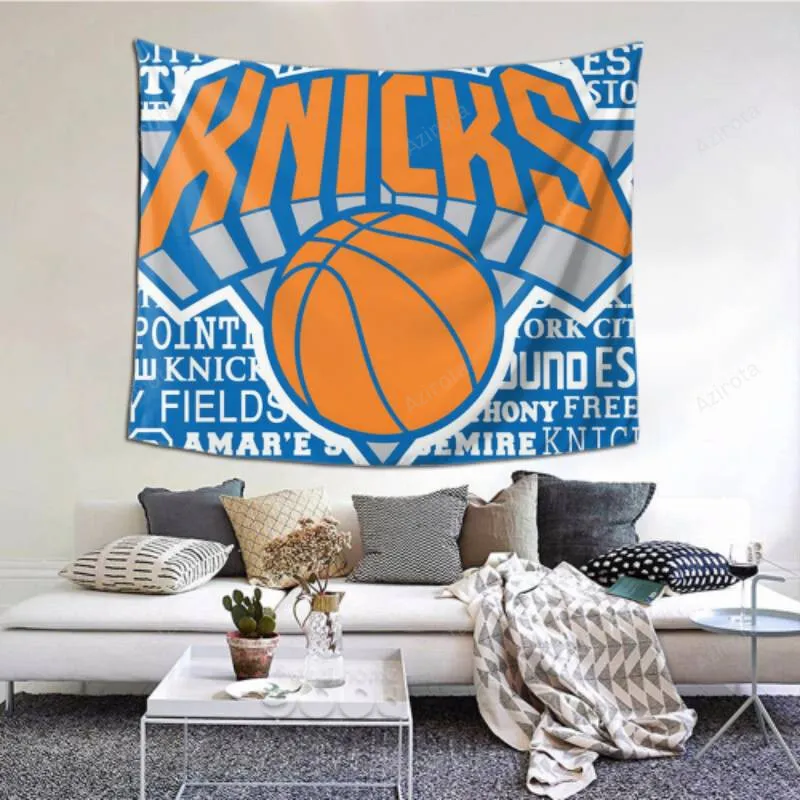 New York Knicks tapestry -156614 as Wall Art Decor for Bedroom- Dorm Decor