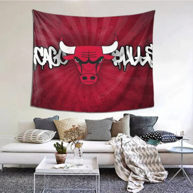 Tapestry Wall Hanging Cozy Chicago Bulls tapestry -156007