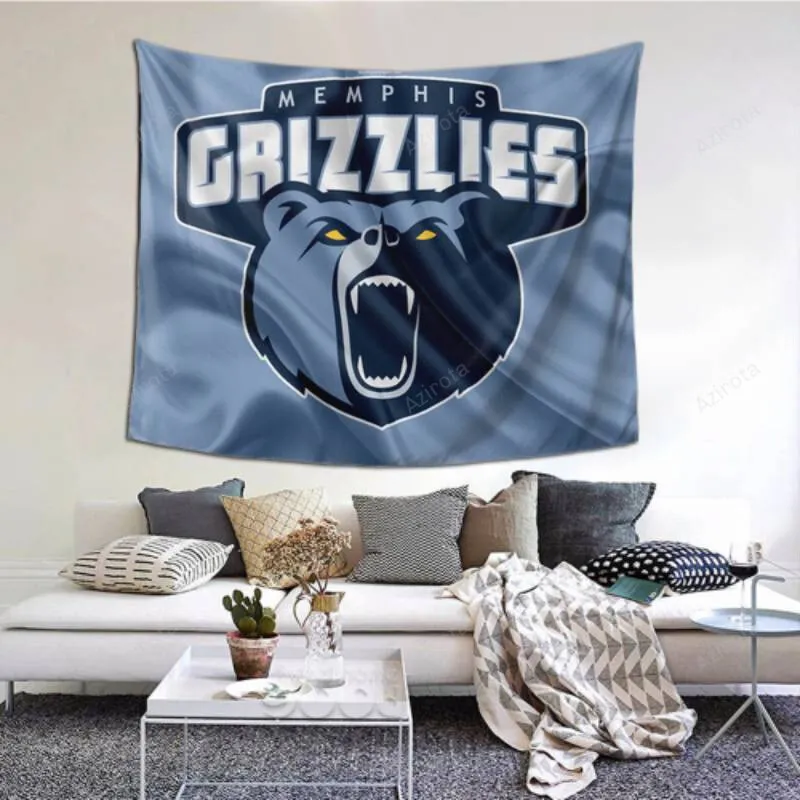 Tapestry Wall Hanging Cozy Memphis Grizzlies tapestry -151379