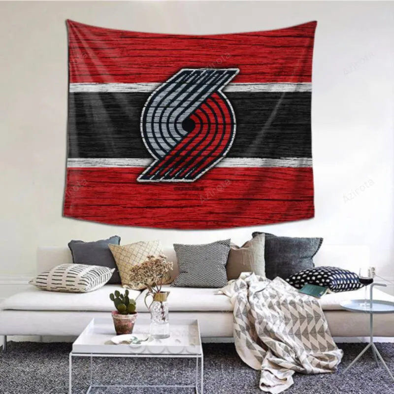 Tapestry Wall Hanging Cozy Portland Trail Blazers tapestry -153755