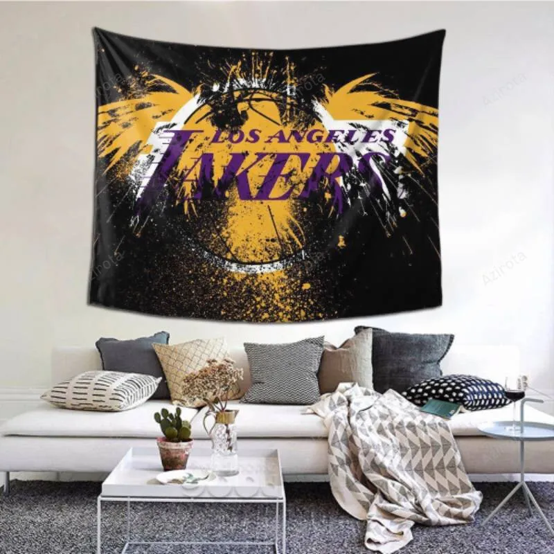 Tapestry Wall Hanging Sport Los Angeles Lakers tapestry -153059
