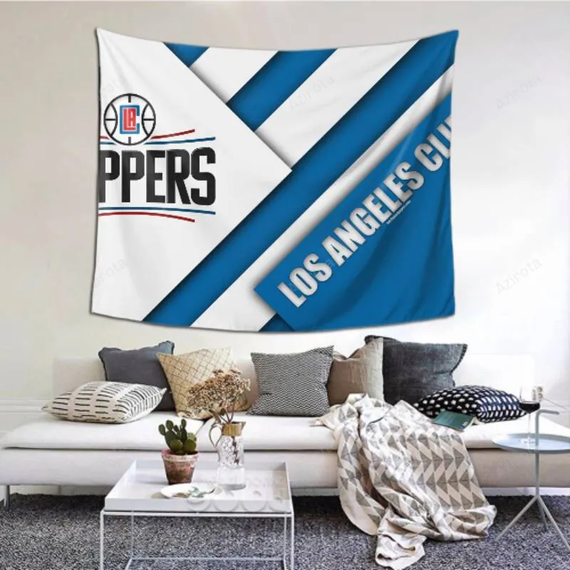 Tapestry Wall Hanging Cozy LA Clippers tapestry -153253