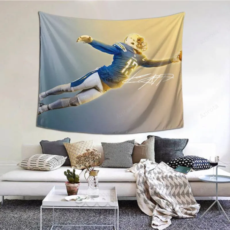 Tapestry Wall Hanging Sport Los Angeles Chargers tapestry -153743 for Women Men