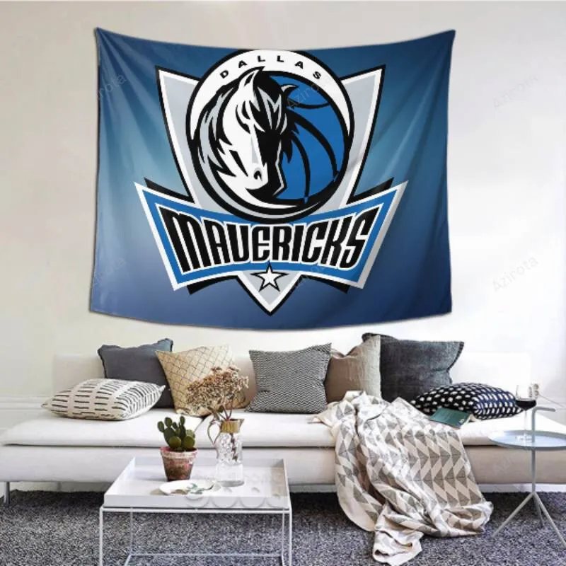 Tapestry Wall Hanging Cozy Dallas Mavericks tapestry -152350