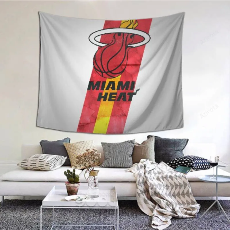 Tapestry Wall Hanging Cozy Miami Heat tapestry -154771