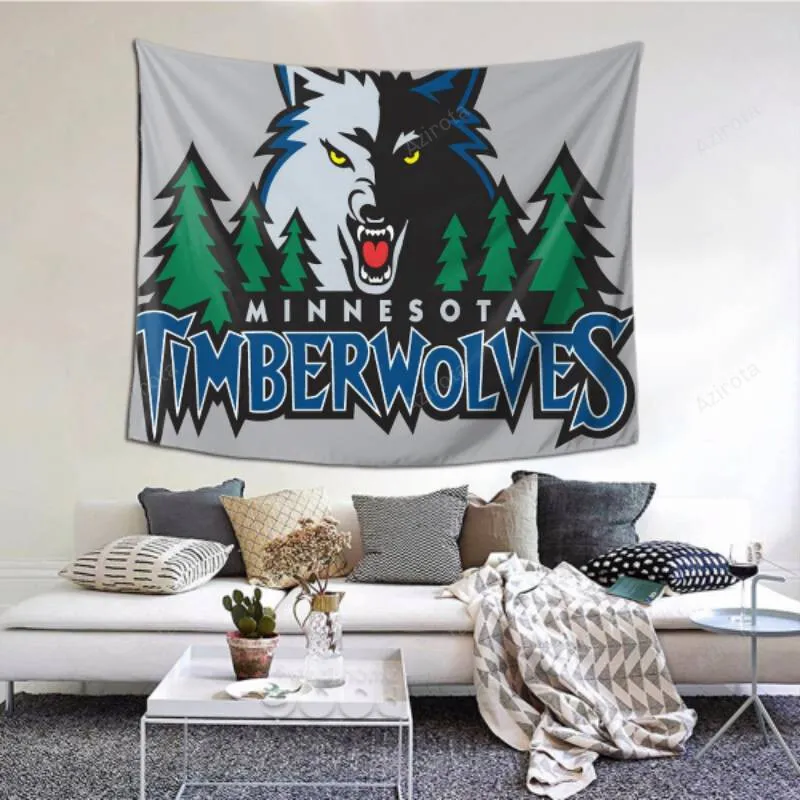 Minnesota Timberwolves tapestry -154256 Tapestry Wall Hanging