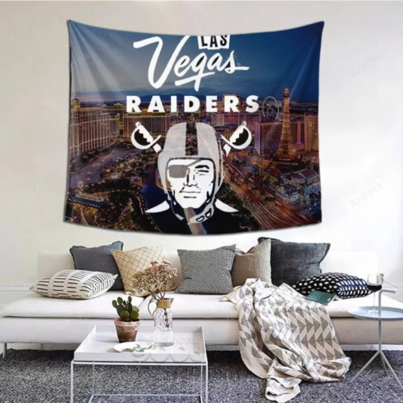 Las Vegas Raiders tapestry -153513 Tapestry Wall Hanging Is Lightweight