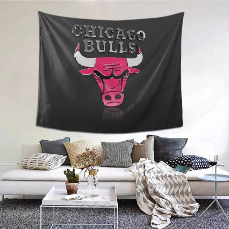 Living Room Chicago Bulls tapestry -156056 Bedroom Home Decor