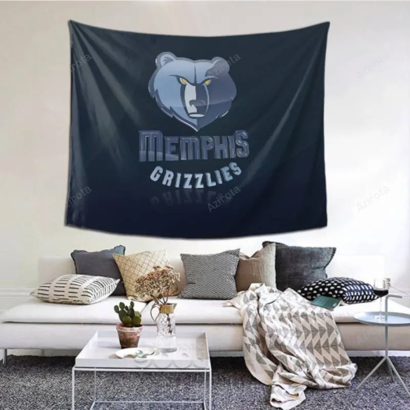 Memphis Grizzlies tapestry -151355 Tapestry Wall Hanging