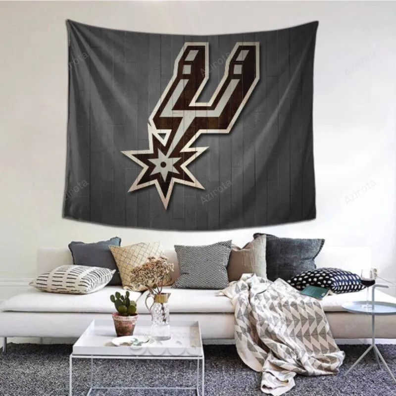 Living Room San Antonio Spurs tapestry -150436 Bedroom Home Decor