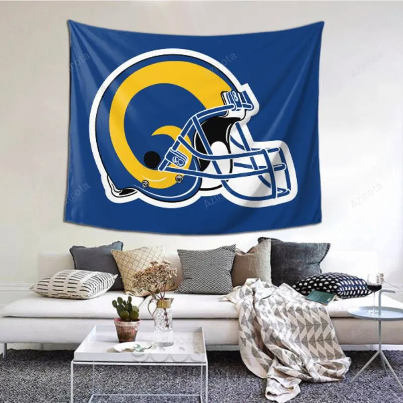 Living Room Los Angeles Rams tapestry -156014 Bedroom Home Decor