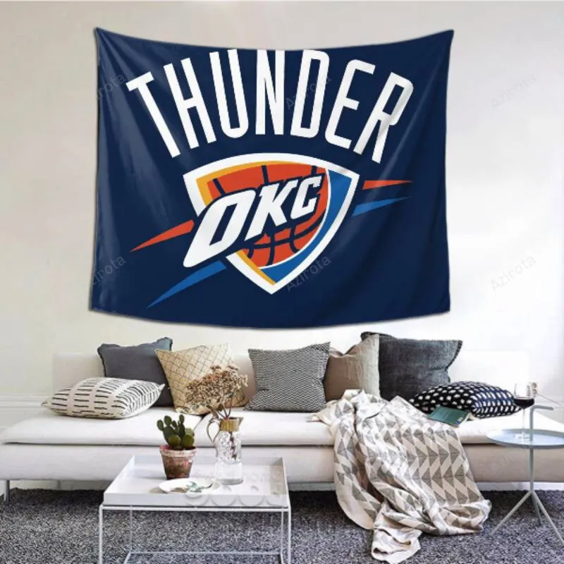 Living Room Oklahoma City Thunder tapestry -153965 Bedroom Home Decor