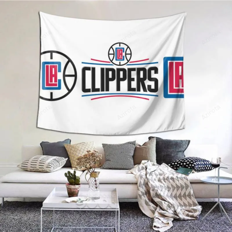 LA Clippers tapestry -153292 as Wall Art Decor for Bedroom- Dorm Decor