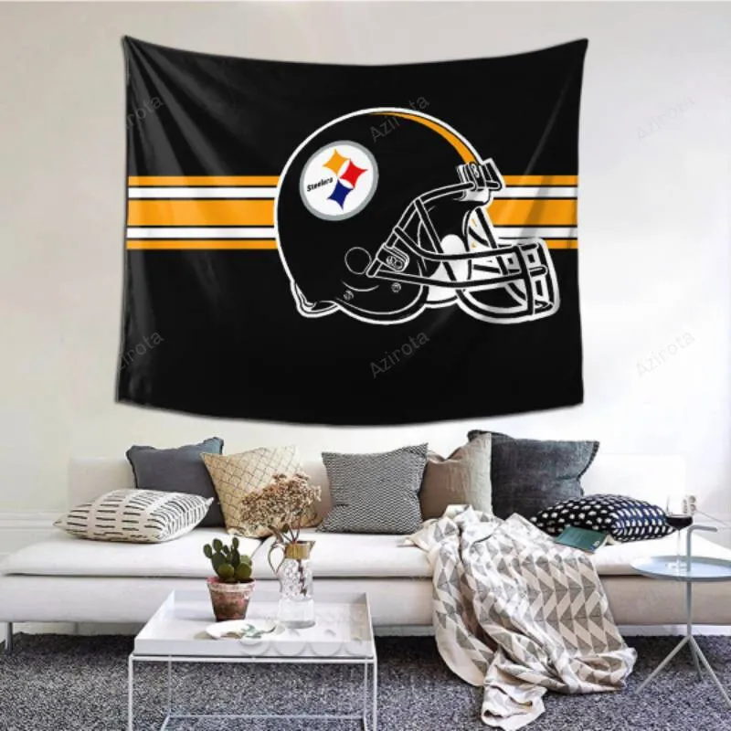Fashion Wall Pittsburgh Steelers tapestry -154500 Home Decoration For Your Indoor