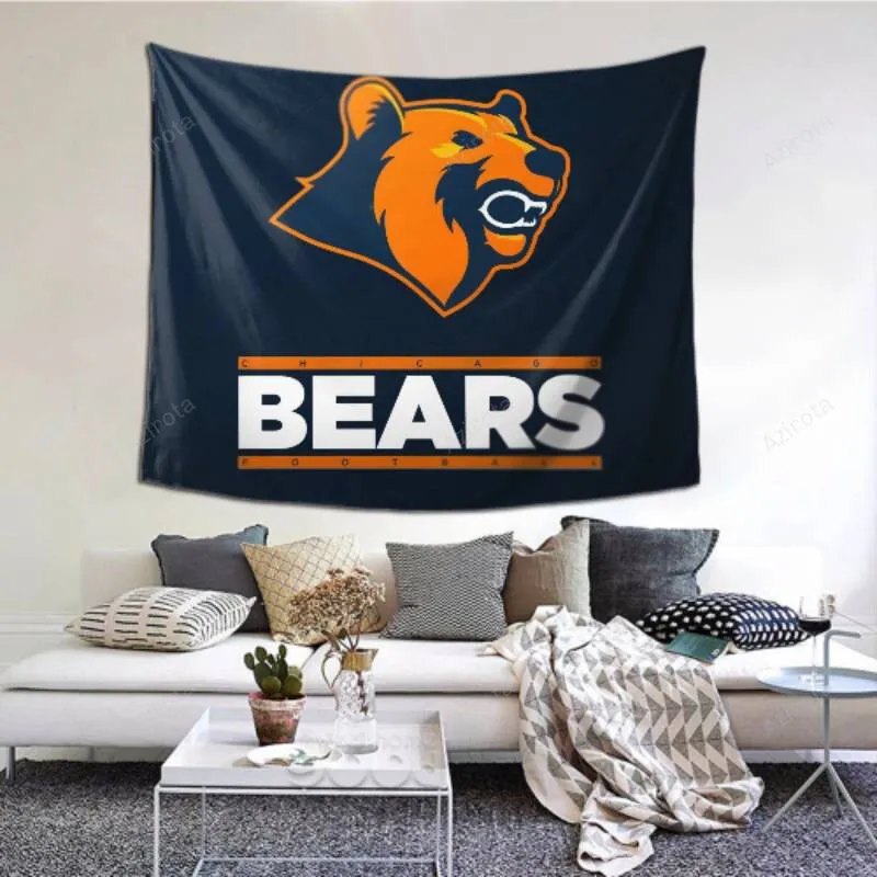 Fashion Wall Chicago Bears tapestry -156799 Home Decoration For Your Indoor