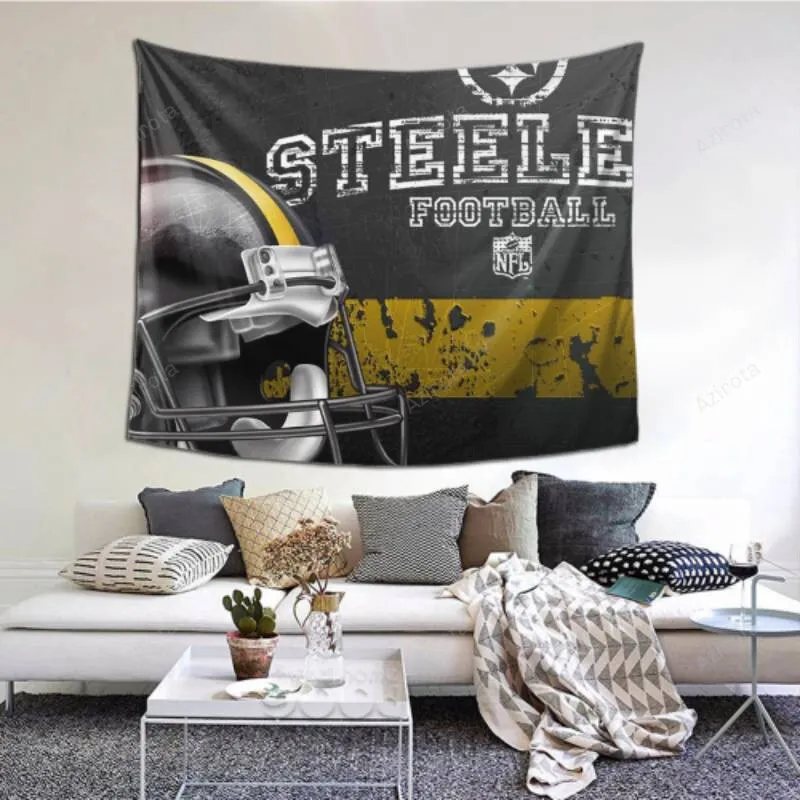 Fashion Wall Pittsburgh Steelers tapestry -154549 Home Decoration For Your Indoor