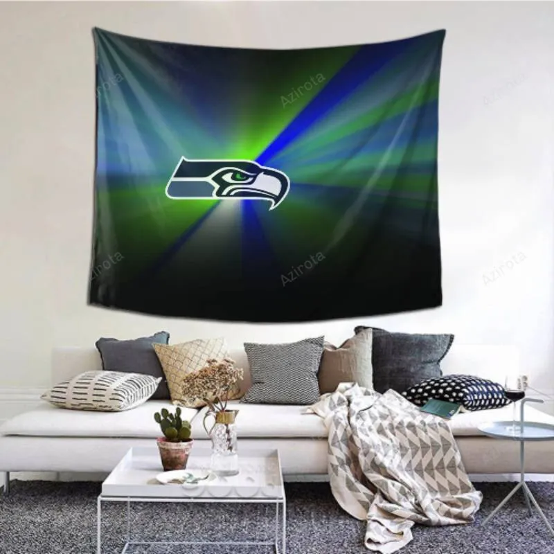 Fashion Wall Seattle Seahawks tapestry -156551 Home Decoration For Your Indoor