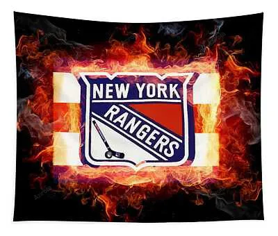 Ny Rangers Are Hot Nina Bradica Tapestry