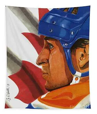 The Great One Cory Still Tapestry