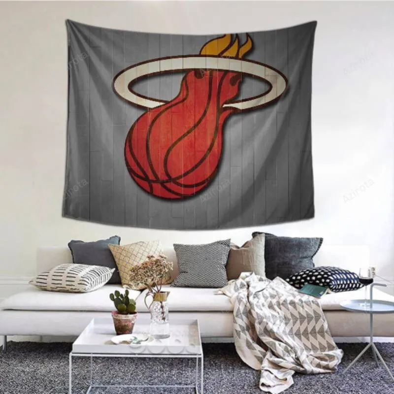 Customized Personalized Miami Heat tapestry -154728 for Picnic Sheet