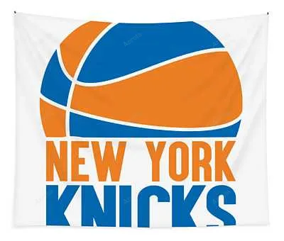 New York Knicks T Shirt And Poster Joe Hamilton Transparent Tapestry