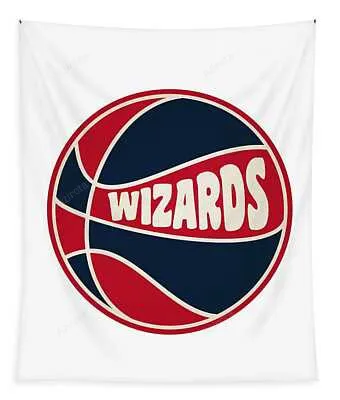 Washington Wizards Retro Shirt Joe Hamilton Tapestry
