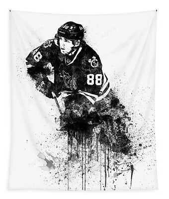 Patrick Kane Watercolor Naxart Studio Tapestry