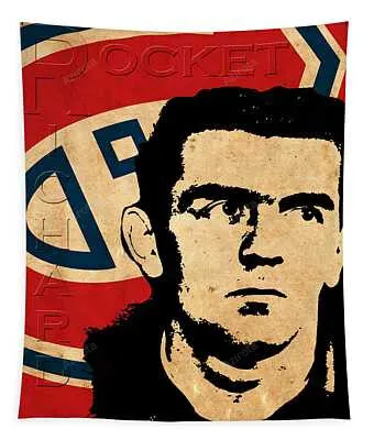 Rocket Richard Andrew Fare Tapestry