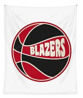 Portland Trail Blazers Retro Shirt Joe Hamilton Tapestry