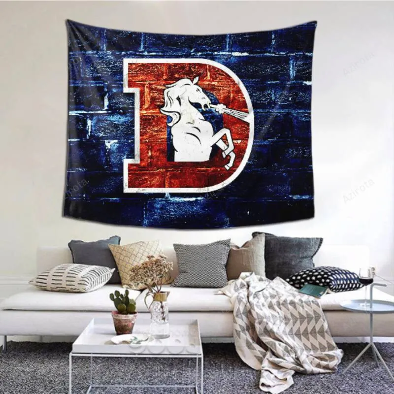 Decorative Wall Tapestry Denver Broncos tapestry -152977
