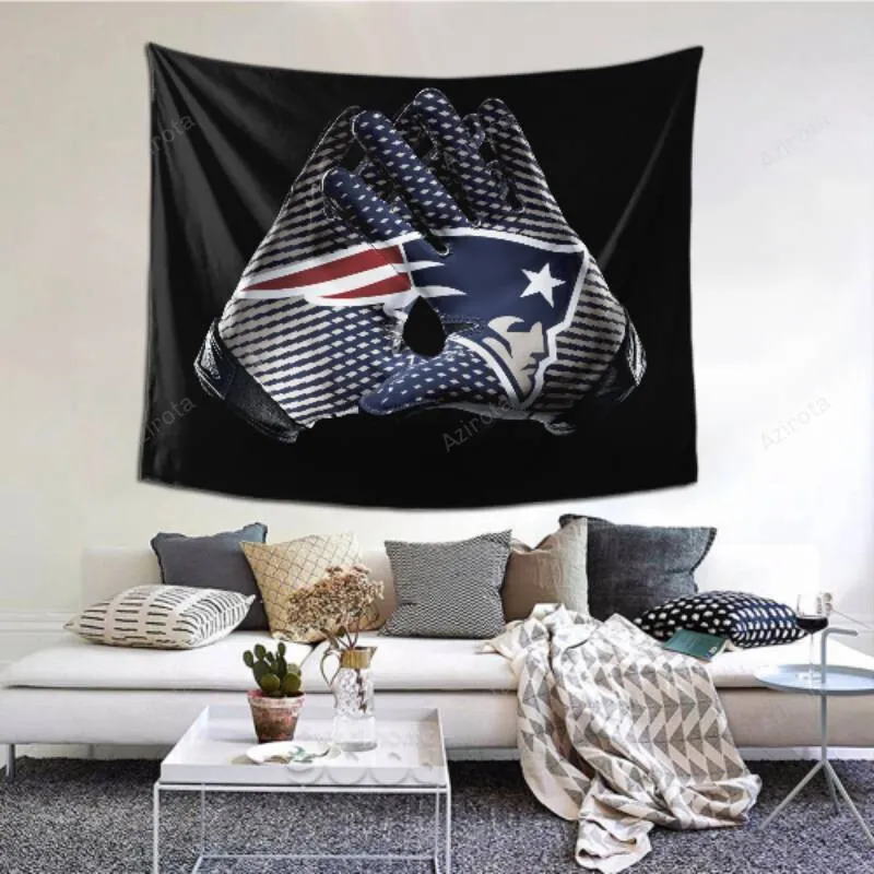 Custom New England Patriots tapestry -151436 Home Decoration For Outdoor Use