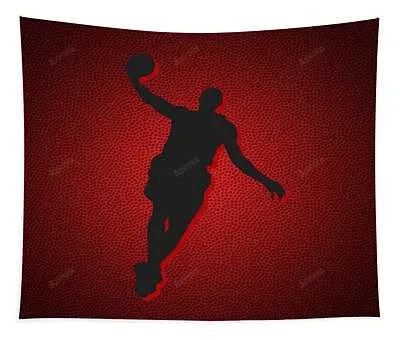 Miami Heat Lebron James Joe Hamilton Tapestry