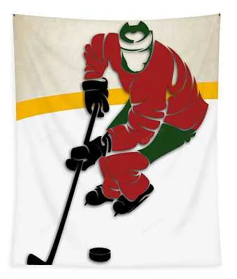 Minnesota Wild Rink Joe Hamilton Tapestry