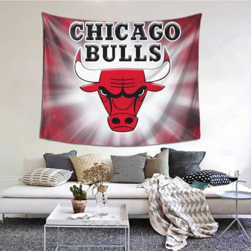 Decorative Wall Tapestry Chicago Bulls tapestry -155956