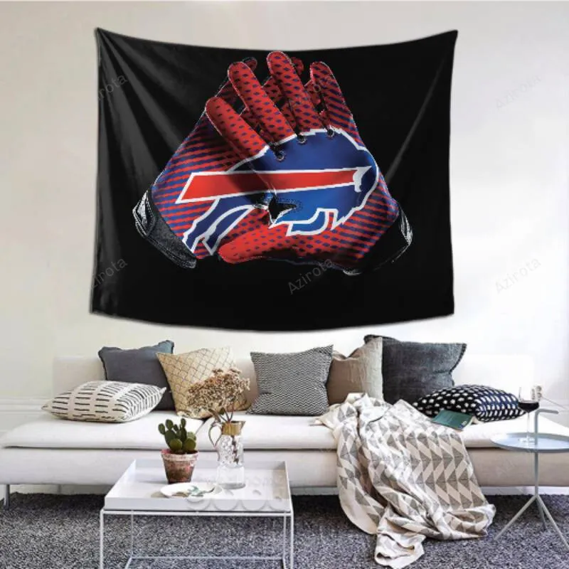 Dorm Decor Buffalo Bills tapestry -150833 For Living Room Bedroom