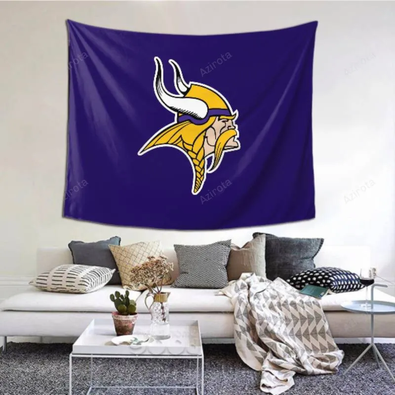 Custom Minnesota Vikings tapestry -157129 Home Decoration For Outdoor Use