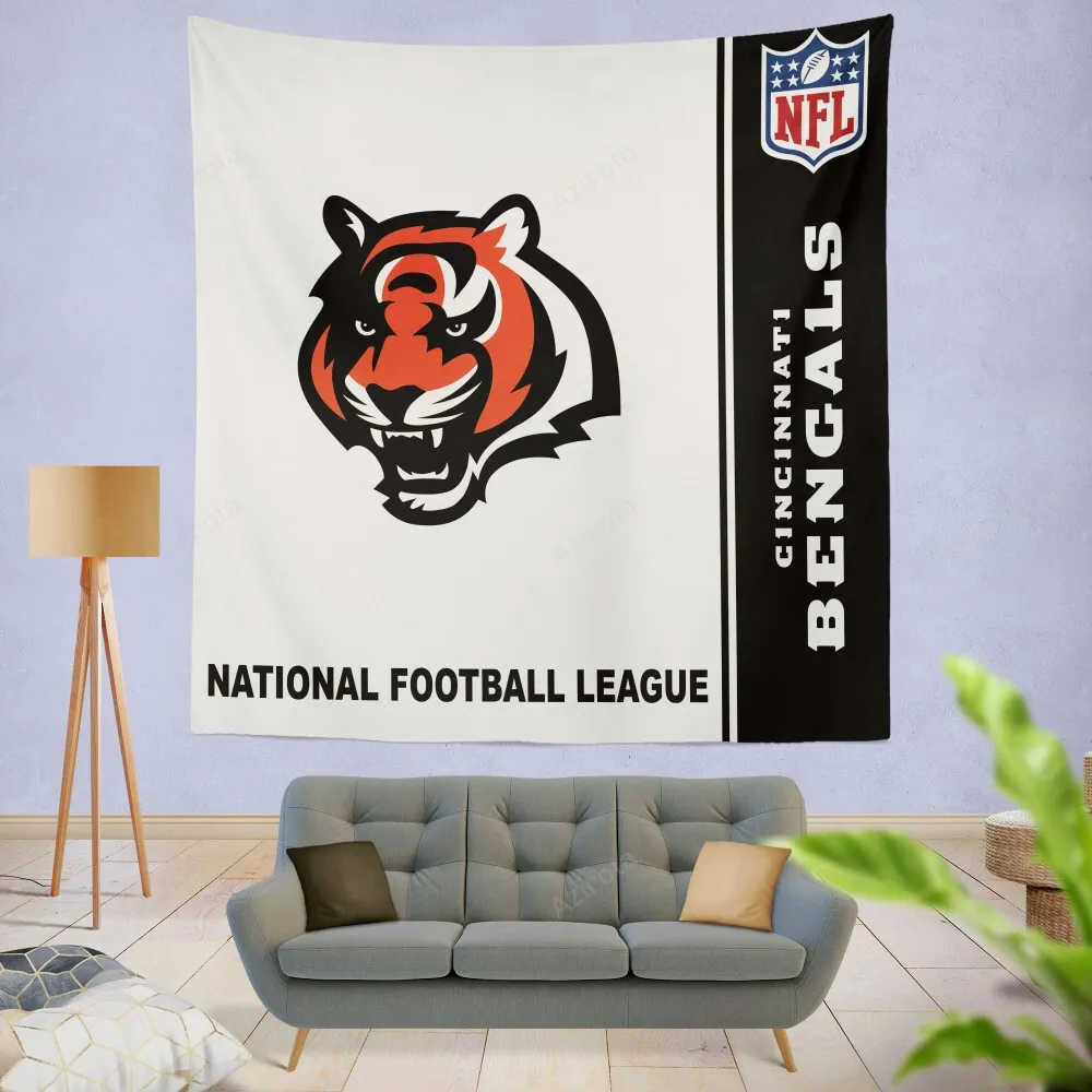 Cincinnati Bengals Wall Hanging Tapestry